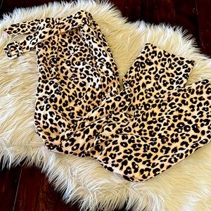 Animal print pants
